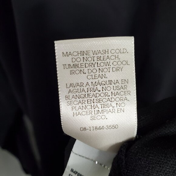 Spyder Mens XXL Jacket Black Gray 1/4 Zip Pullover Long Sleeve Black Gray - Picture 5 of 9